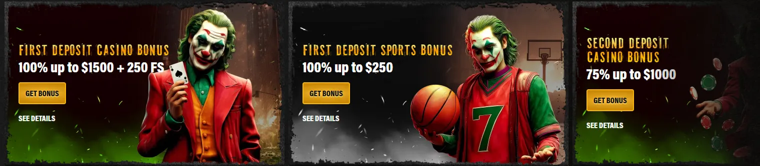 Donn&eacute;es g&eacute;n&eacute;rales sur Jokery Casino